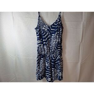 Lilly Pulitzer Blue and White Jumpsuit